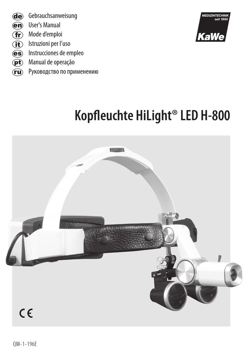 KaWe HiLight LED H-800 user manual