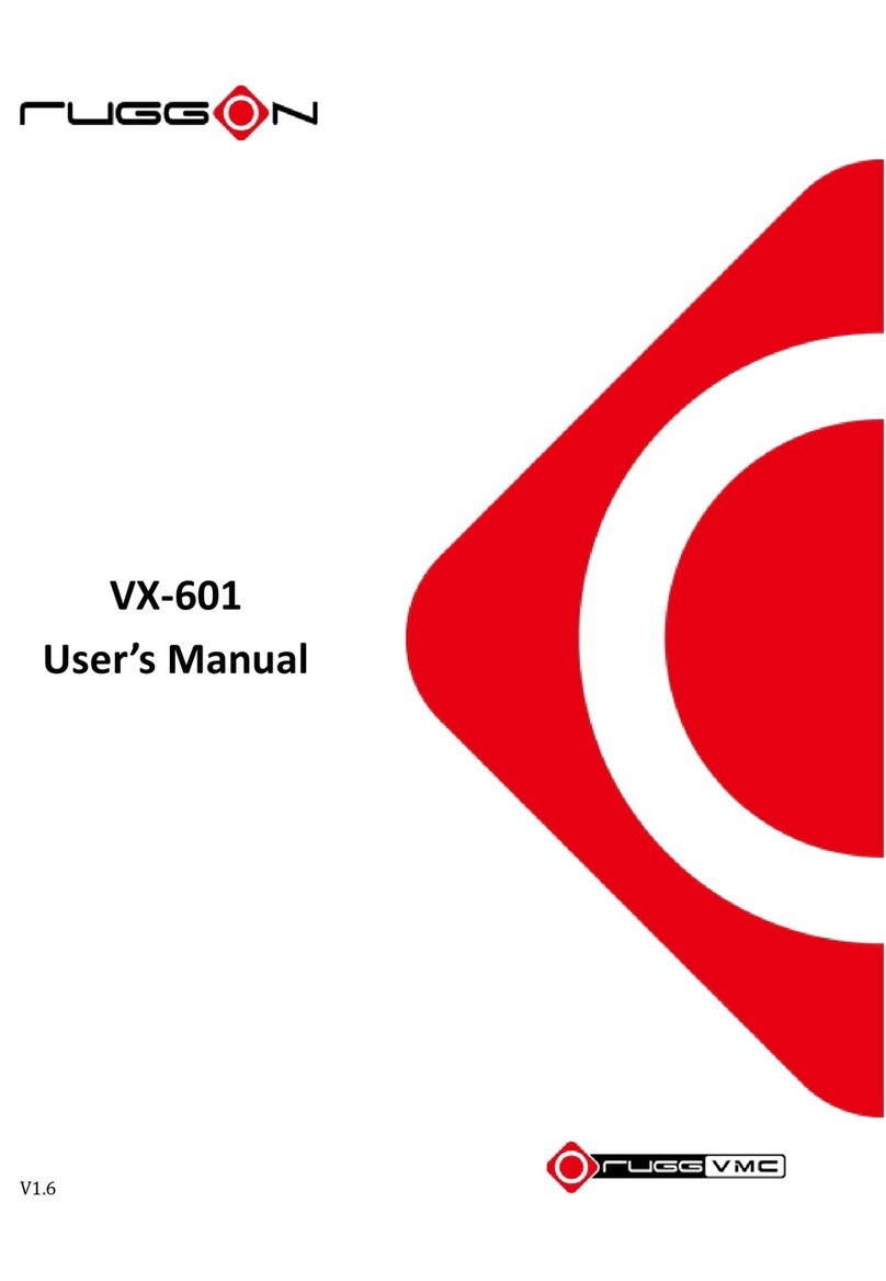 RuggVMC RuggON VX-601 user manual