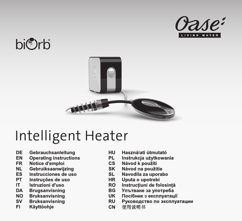 Oase biOrb operating instructions