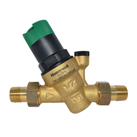 Honeywell D05FS installation instructions