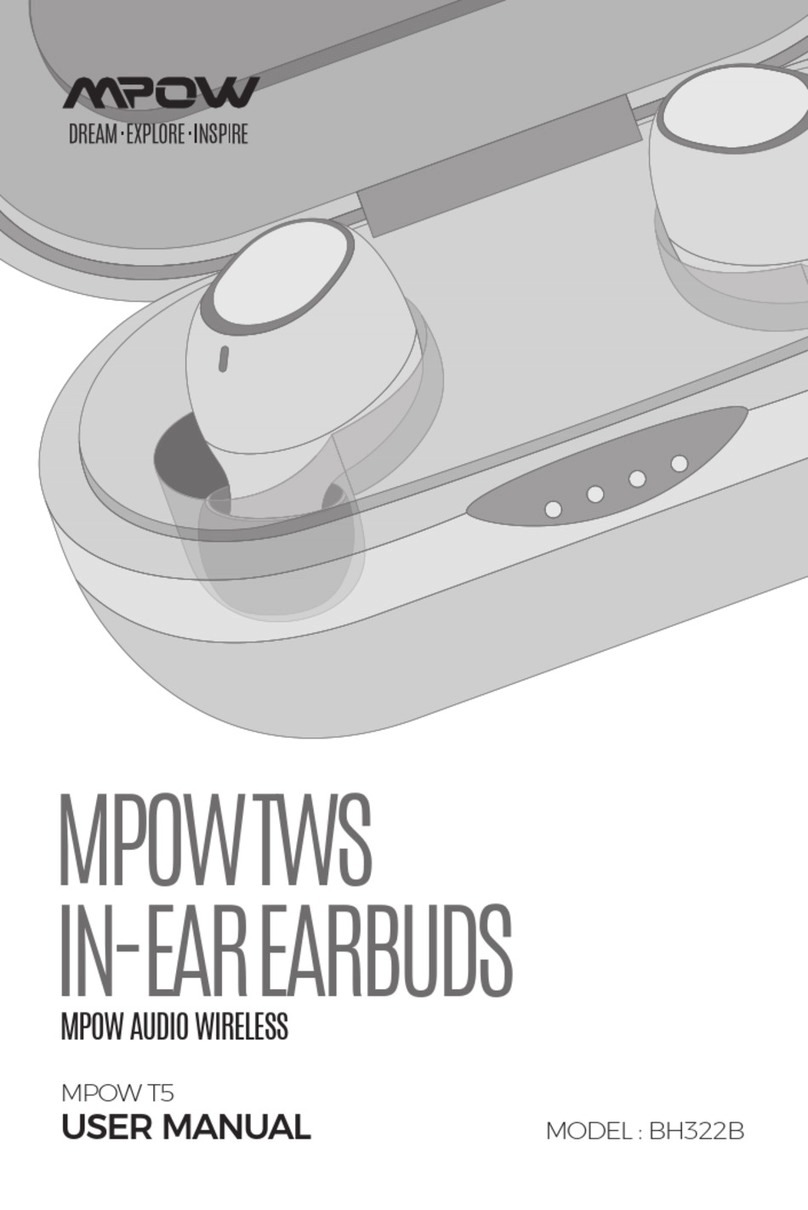 Mpow TWS user manual