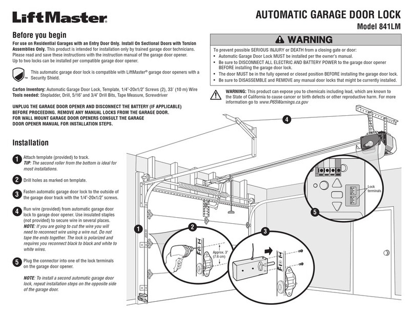 Chamberlain 841LM manual