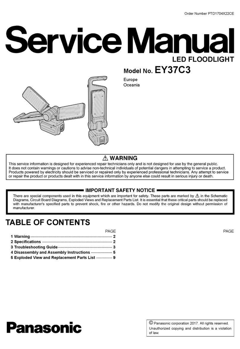 Panasonic EY37C3 User manual
