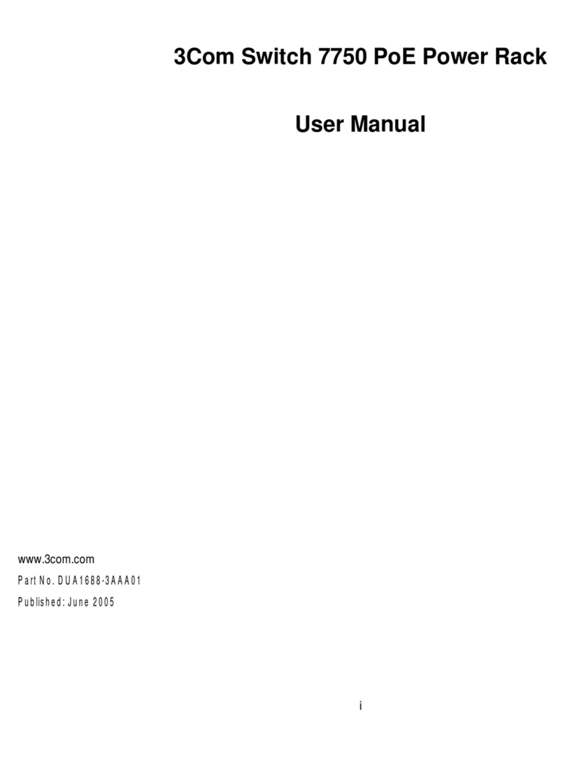 3Com 7750 Series user manual