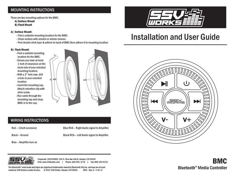 SSV Works BMC Installation and user guide