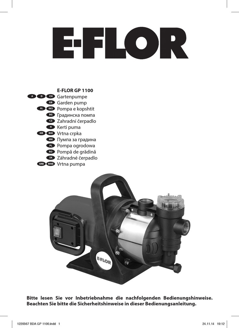 E-FLOR GP 1100 user manual