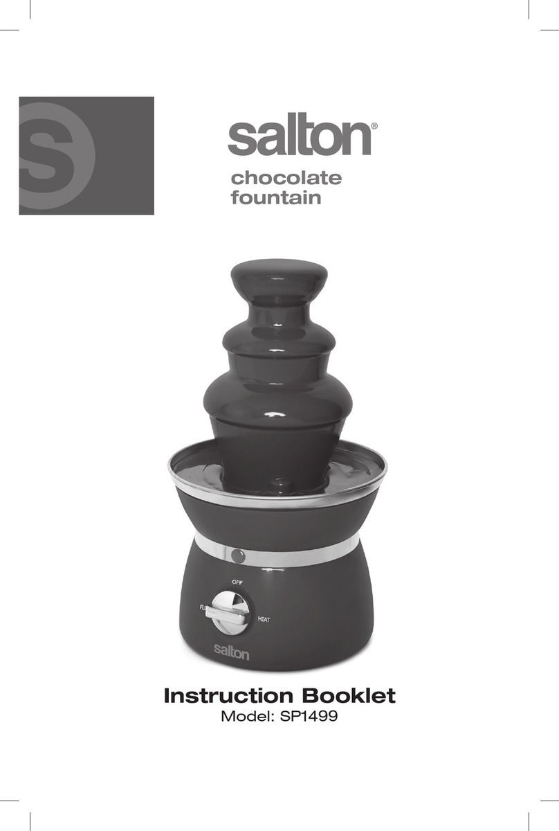 Salton SP1499 User manual Salton SP1499 User manual