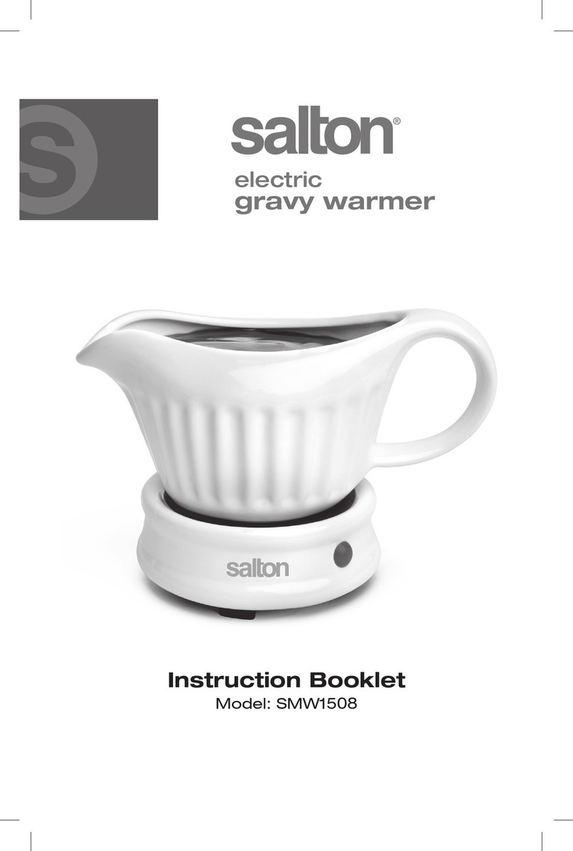 Salton SMW1508 Instruction booklet
