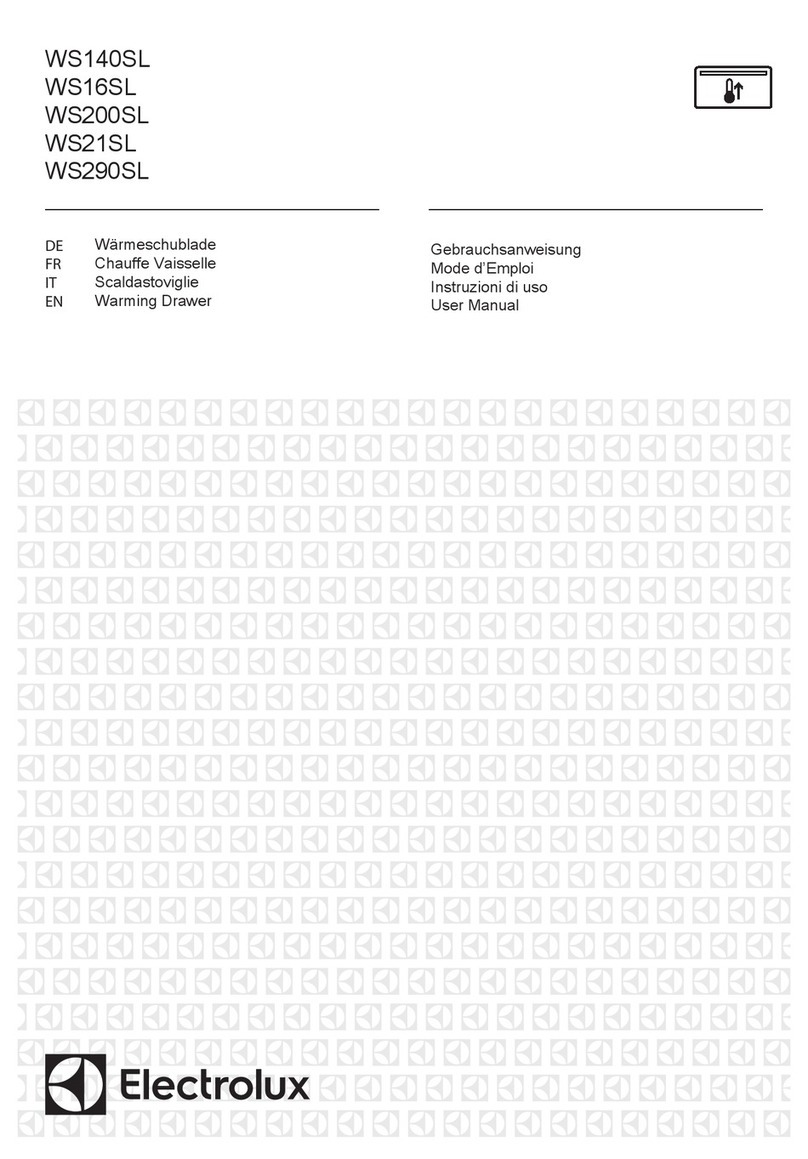 Electrolux WS140SL User manual