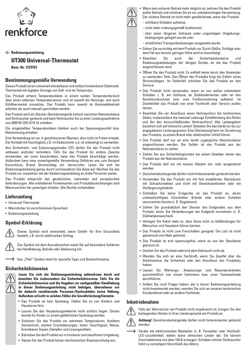 Renkforce UT300 operating instructions