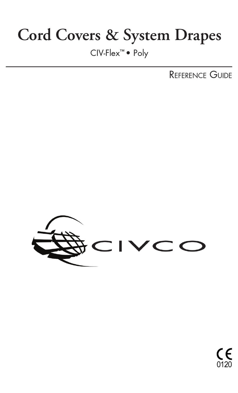 Civco CIV-Flex Poly Series User manual