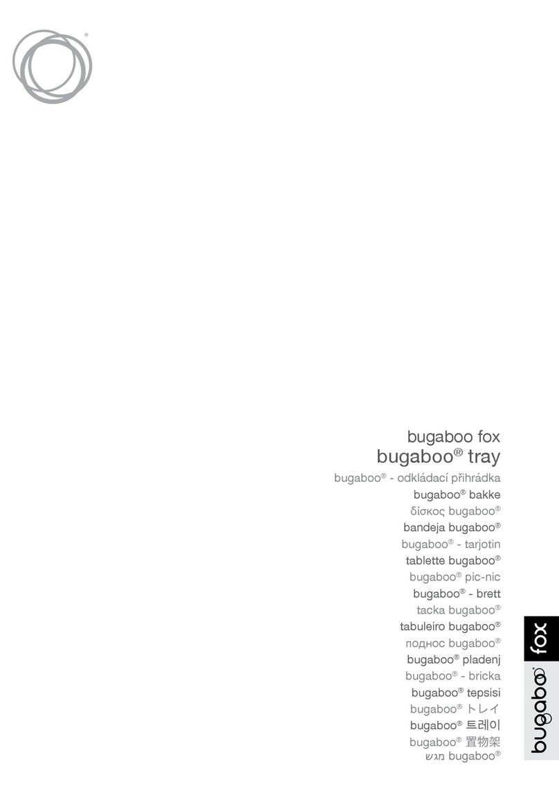 Bugaboo tray manual
