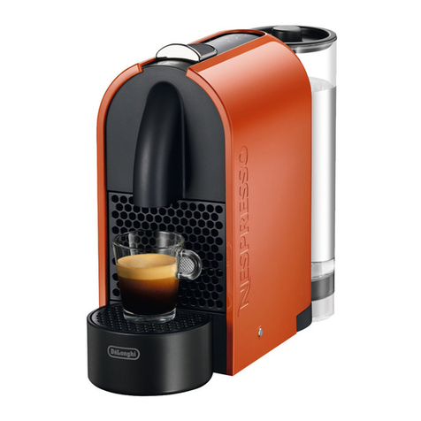 DeLonghi Nespresso U D50 User manual