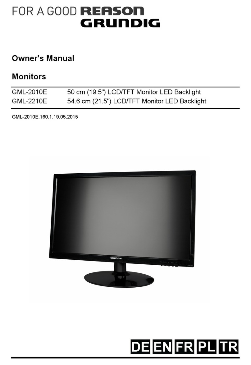 Grundig GML-2010E User manual
