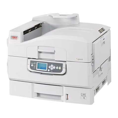 Oki C9600 Series Installation instructions