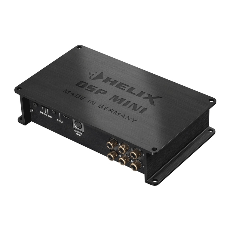 Audiotec Fischer HELIX DSP MINI User manual