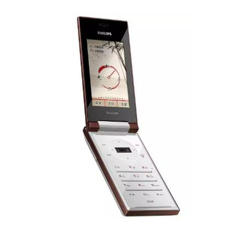 Philips Xenium X712 User manual