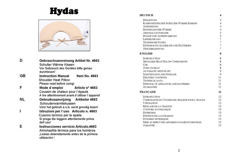 Hydas 4663 User manual