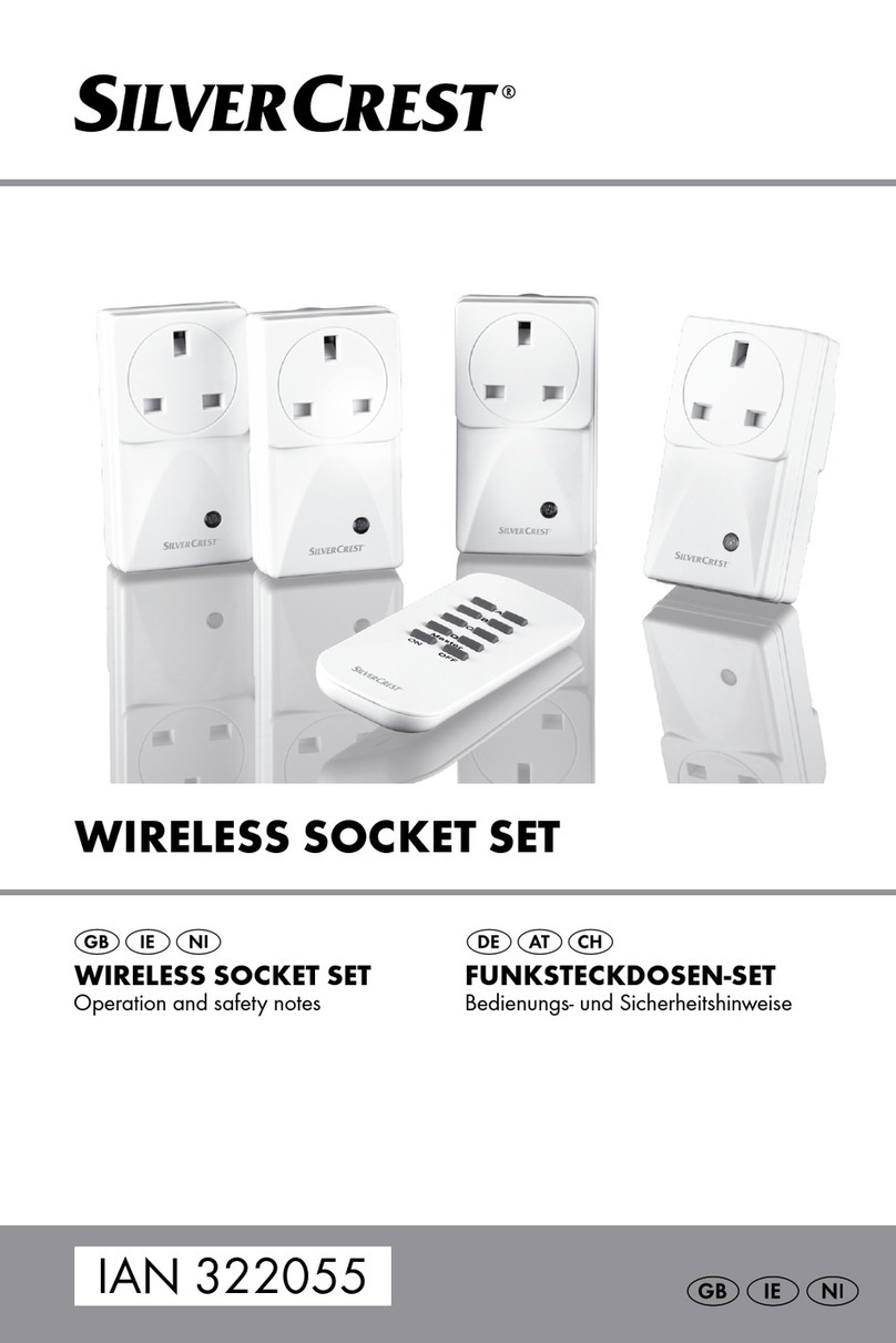 Silvercrest RC DP3 4001-A GB 3726 User manual Silvercrest RC DP3 4001-A GB 3726 User manual