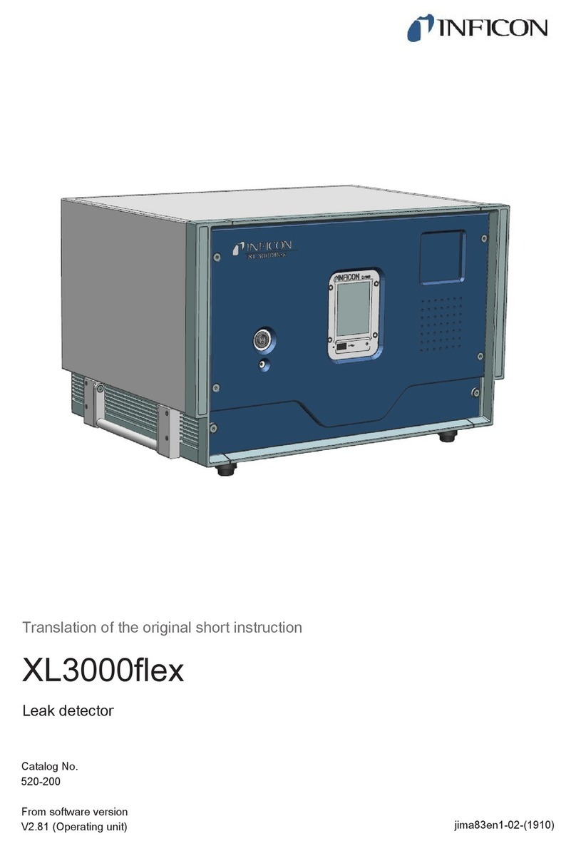 Inficon XL3000flex Manual
