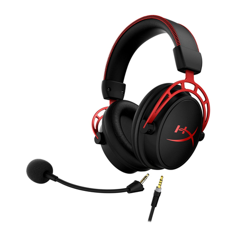 HyperX Cloud Alpha User manual