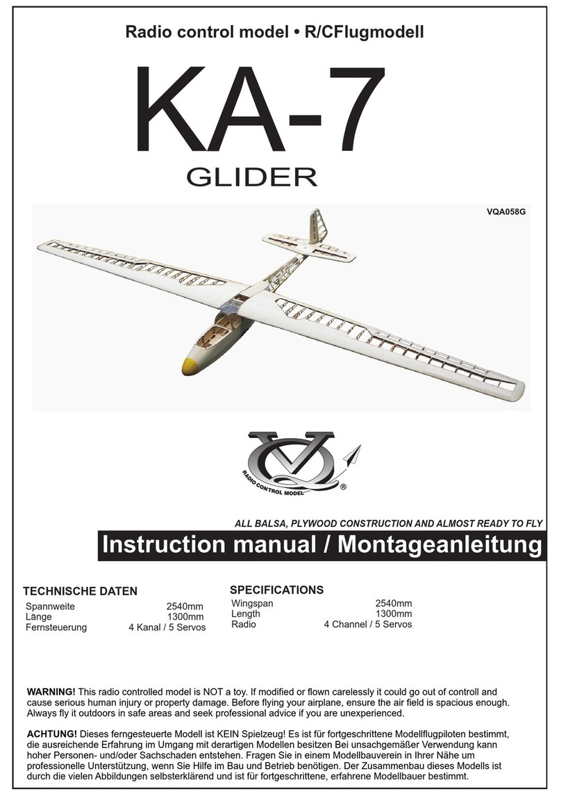 VQ Radio Control Model KA-7 instruction manual VQ Radio Control Model KA-7 instruction manual