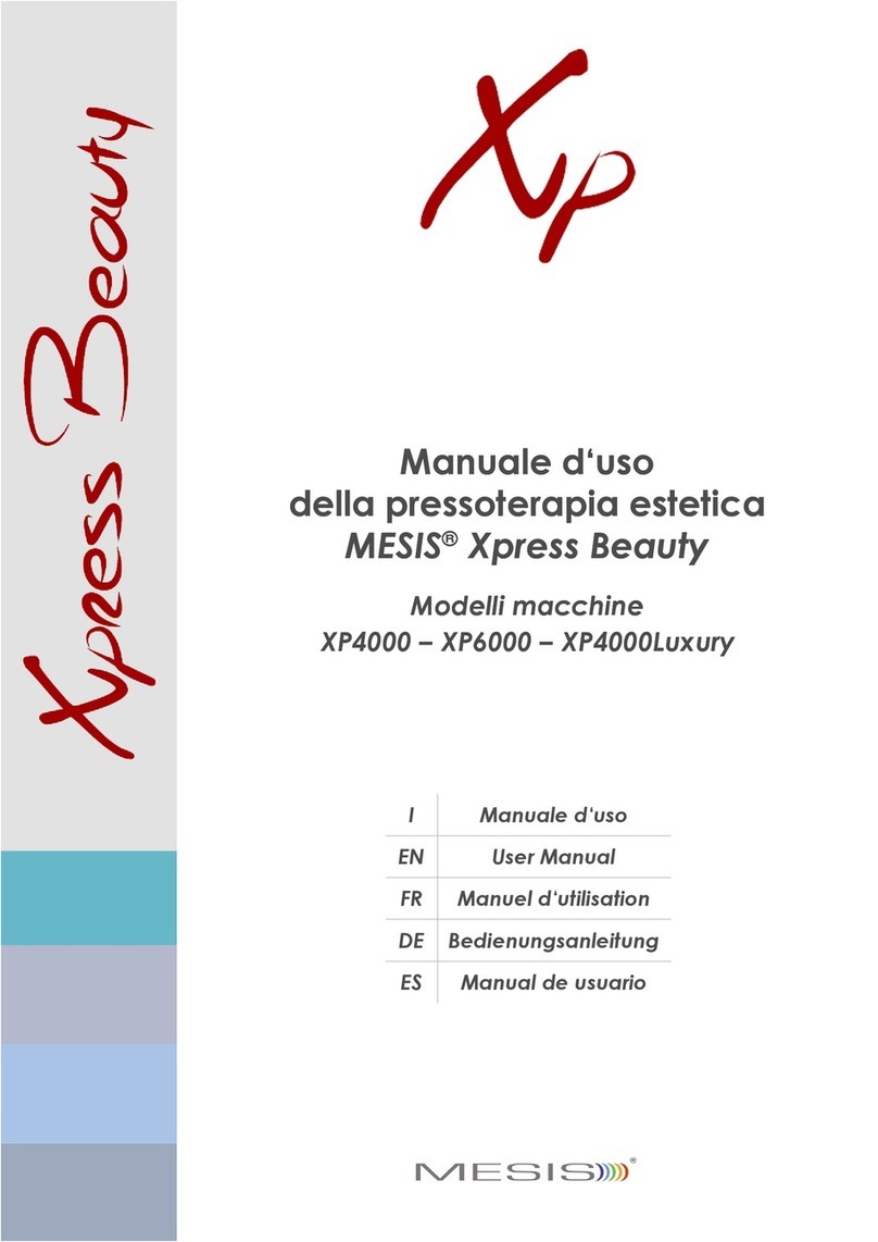 Vima Mesis Xpress Beauty Series user manual
