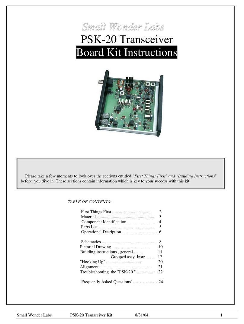 Small Wonder Labs PSK-20 instructions
