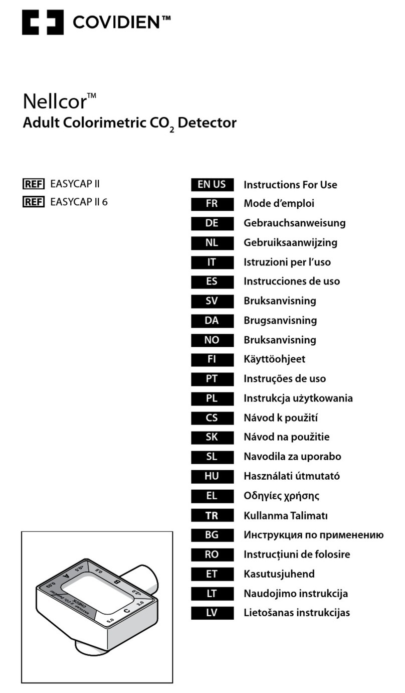 Covidien Nellcor EASYCAP II Instructions for use