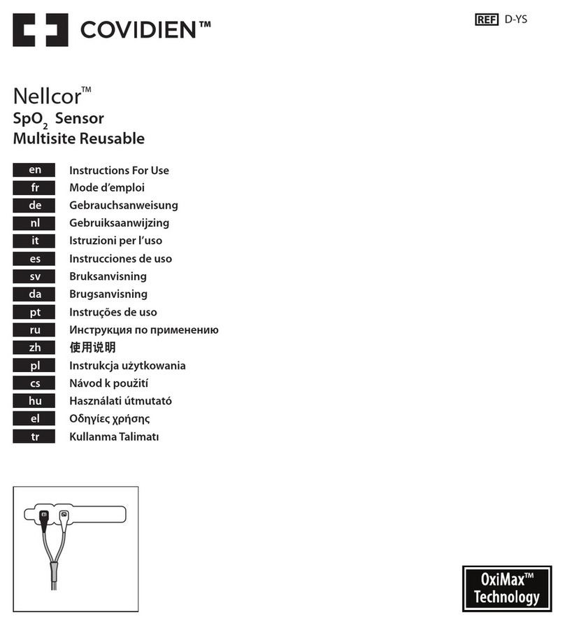 Covidien Nellcor D-YS Instructions for use