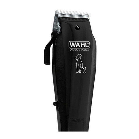 Wahl 2001 operating instructions