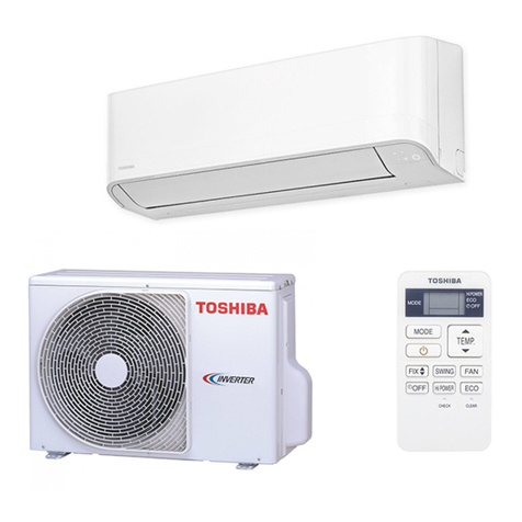 Toshiba RAS-25J2KVG-ND User manual