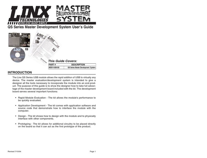 Linx Technologies QS Series user guide