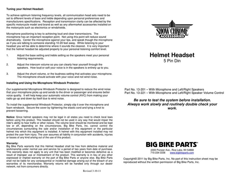 Show Chrome Accessories 13-201 quick start guide