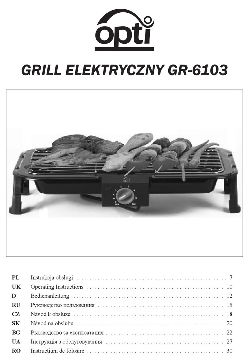 OPTi GR-6103 operating instructions