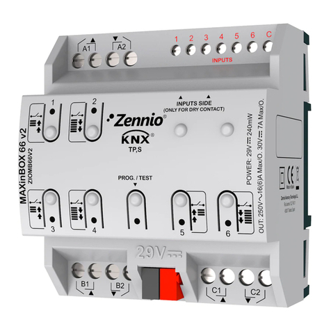 Zennio MAXinBOX 66 user manual