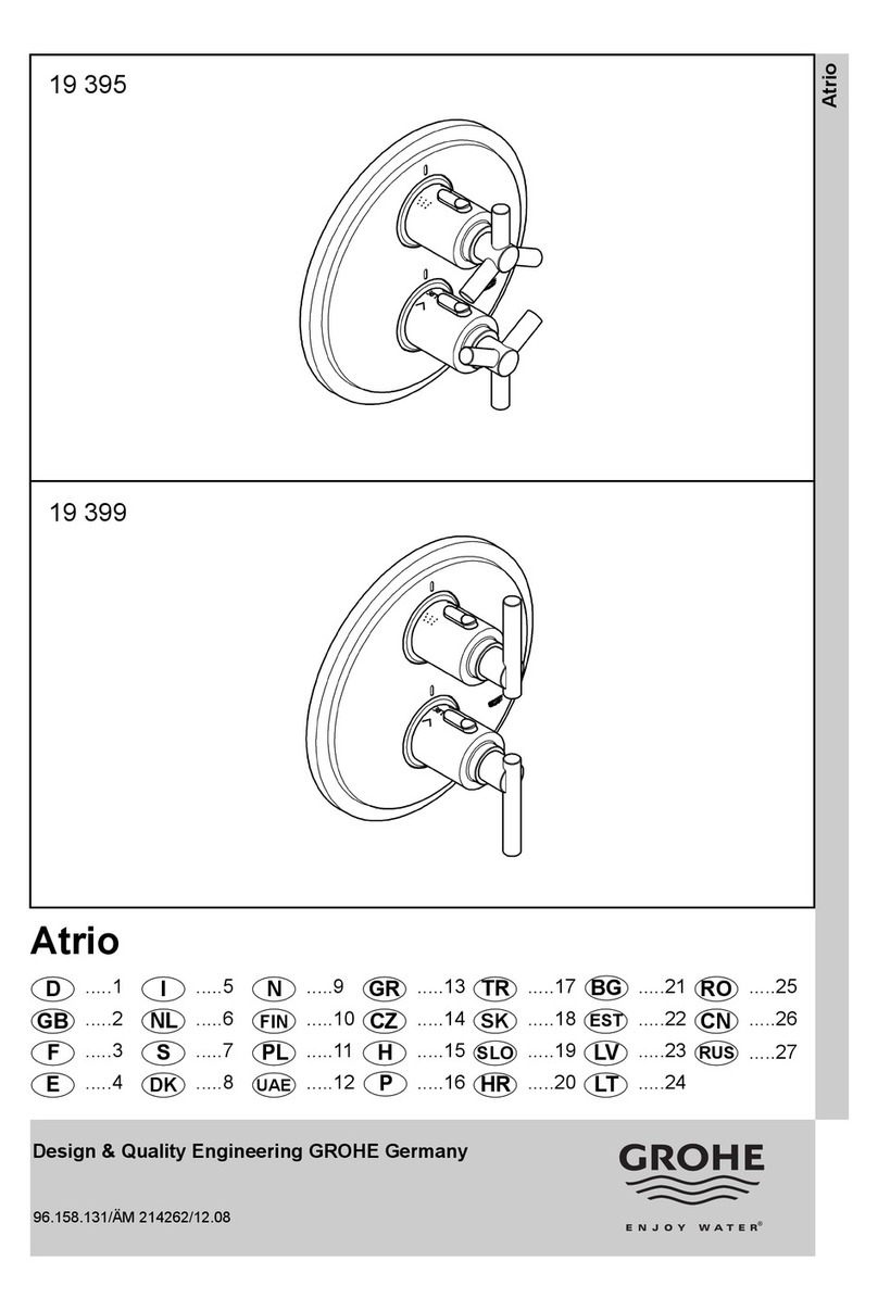 Grohe Atrio Series manual Grohe Atrio Series manual