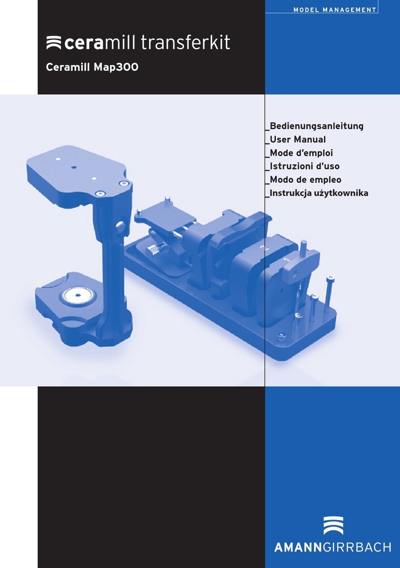 Amanngirrbach Ceramill Map300 user manual Amanngirrbach Ceramill Map300 user manual