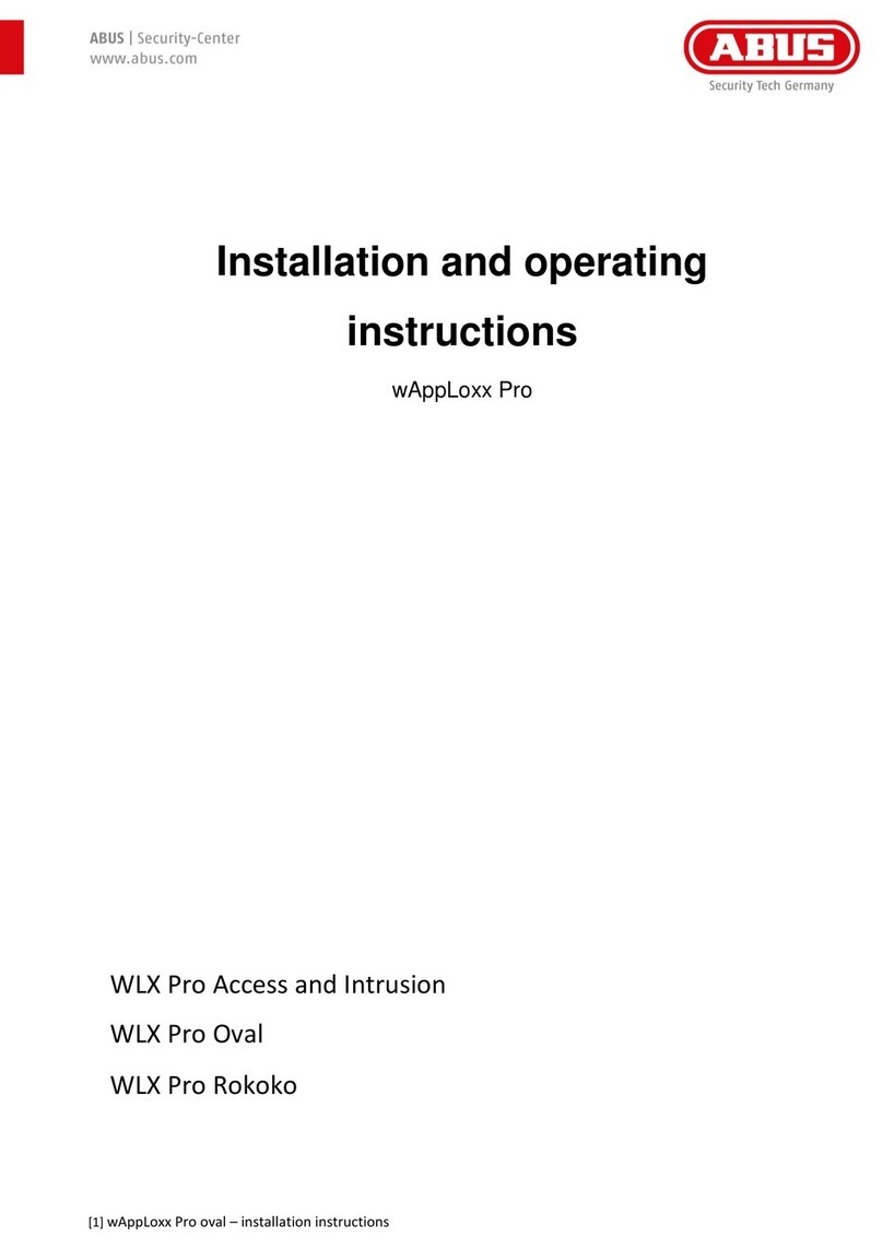 Abus wAppLoxx Pro Series User manual