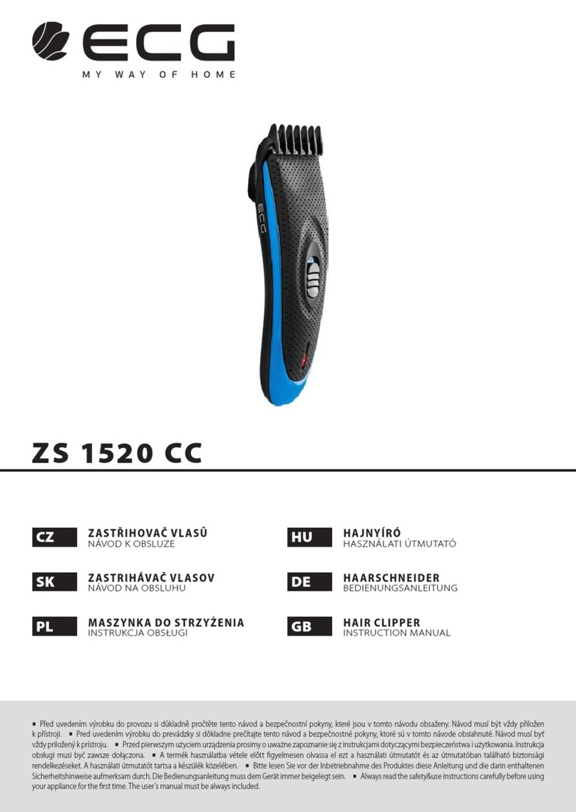 ECG ZS 1520 CC instruction manual