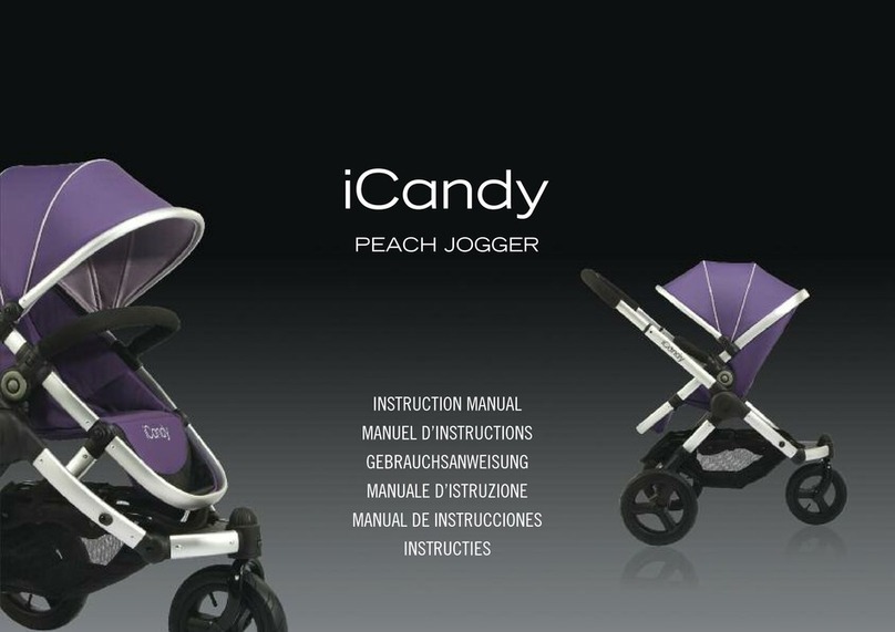 iCandy PEACH JOGGER instruction manual