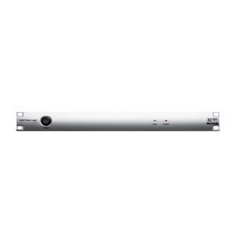 Solid State Logic XLogic Delta-Link MADI HD User manual Solid State Logic XLogic Delta-Link MADI HD User manual