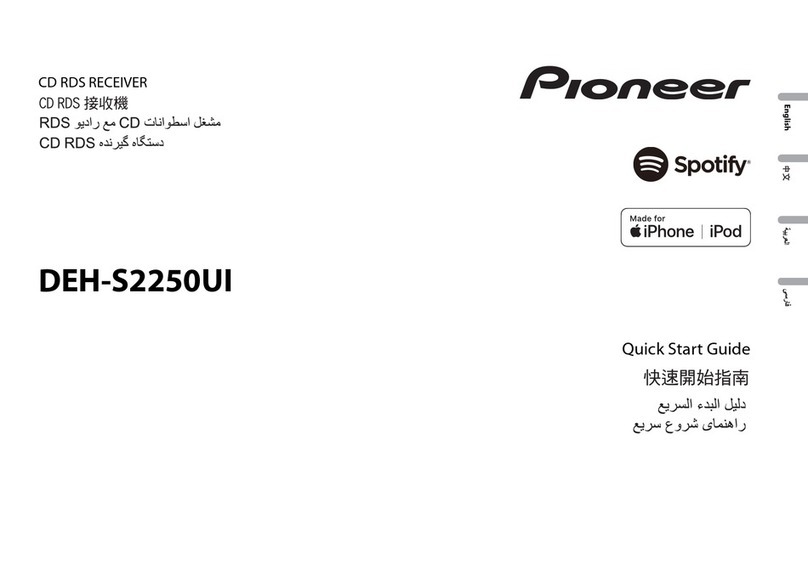 Pioneer DEH-S2250UI User manual