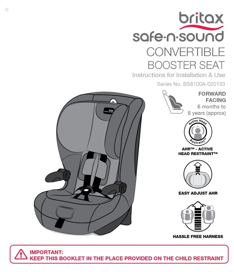 Britax Safe-n-sound BS8100A-020133 Series User manual