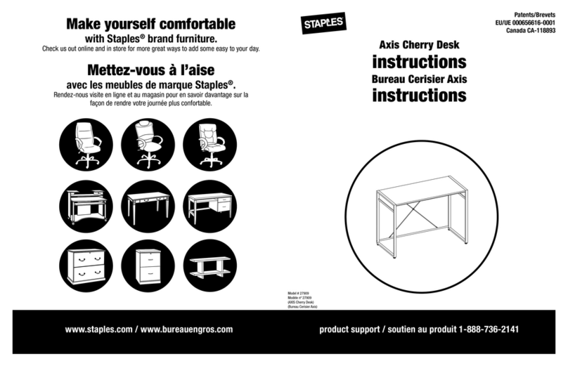 Staples Axis 27909 instruction manual