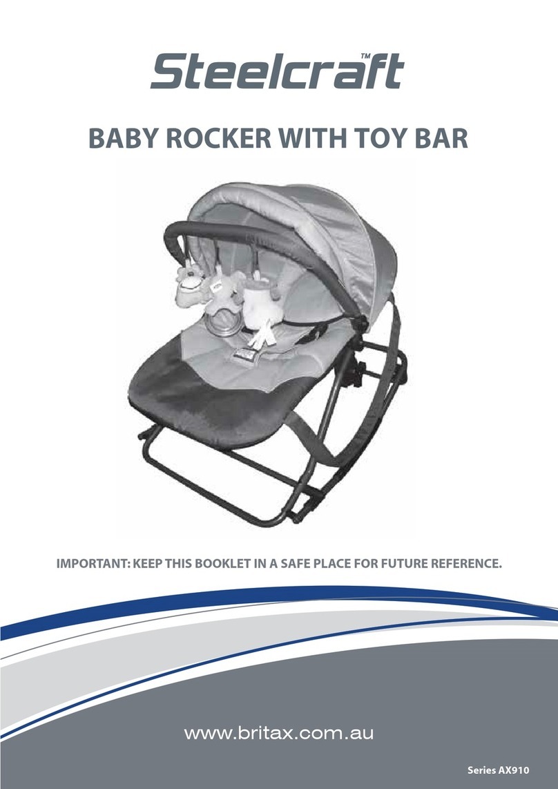 Britax Steelcraft AX910 Series manual