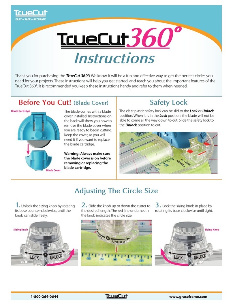 TrueCut TrueCut360 instructions