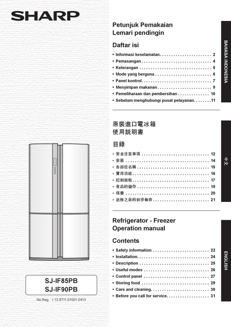Sharp SJ-IF85PB User manual