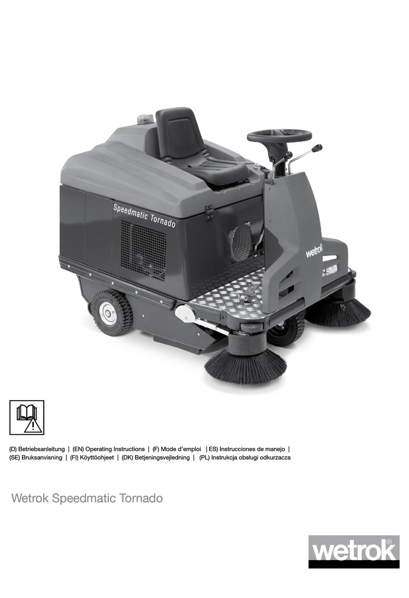 Wetrok Speedmatic Tornado Series operating instructions Wetrok Speedmatic Tornado Series operating instructions