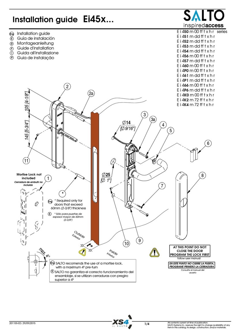 Salto Ei45 Series User manual